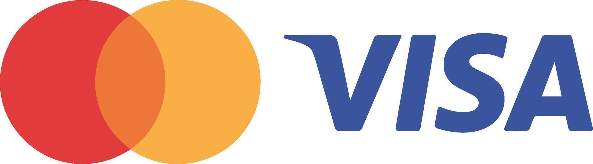 شعار فيزا وماستركارد Visa & Mastercard